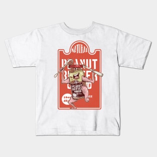 Peanut butter monster Kids T-Shirt